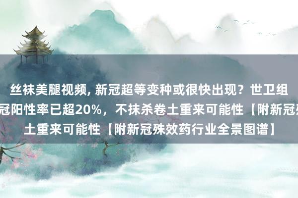 丝袜美腿视频， 新冠超等变种或很快出现？世卫组织最新劝诫：欧洲新冠阳性率已超20%，不抹杀卷土重来可能性【附新冠殊效药行业全景图谱】